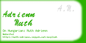 adrienn muth business card